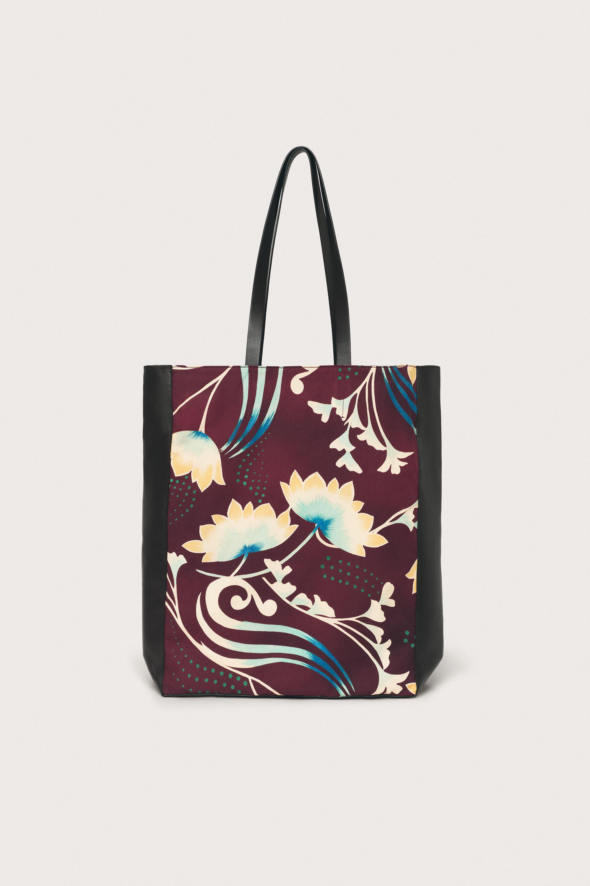 LIMITED EDITION LEATHER DETAIL SHOPPER BAG